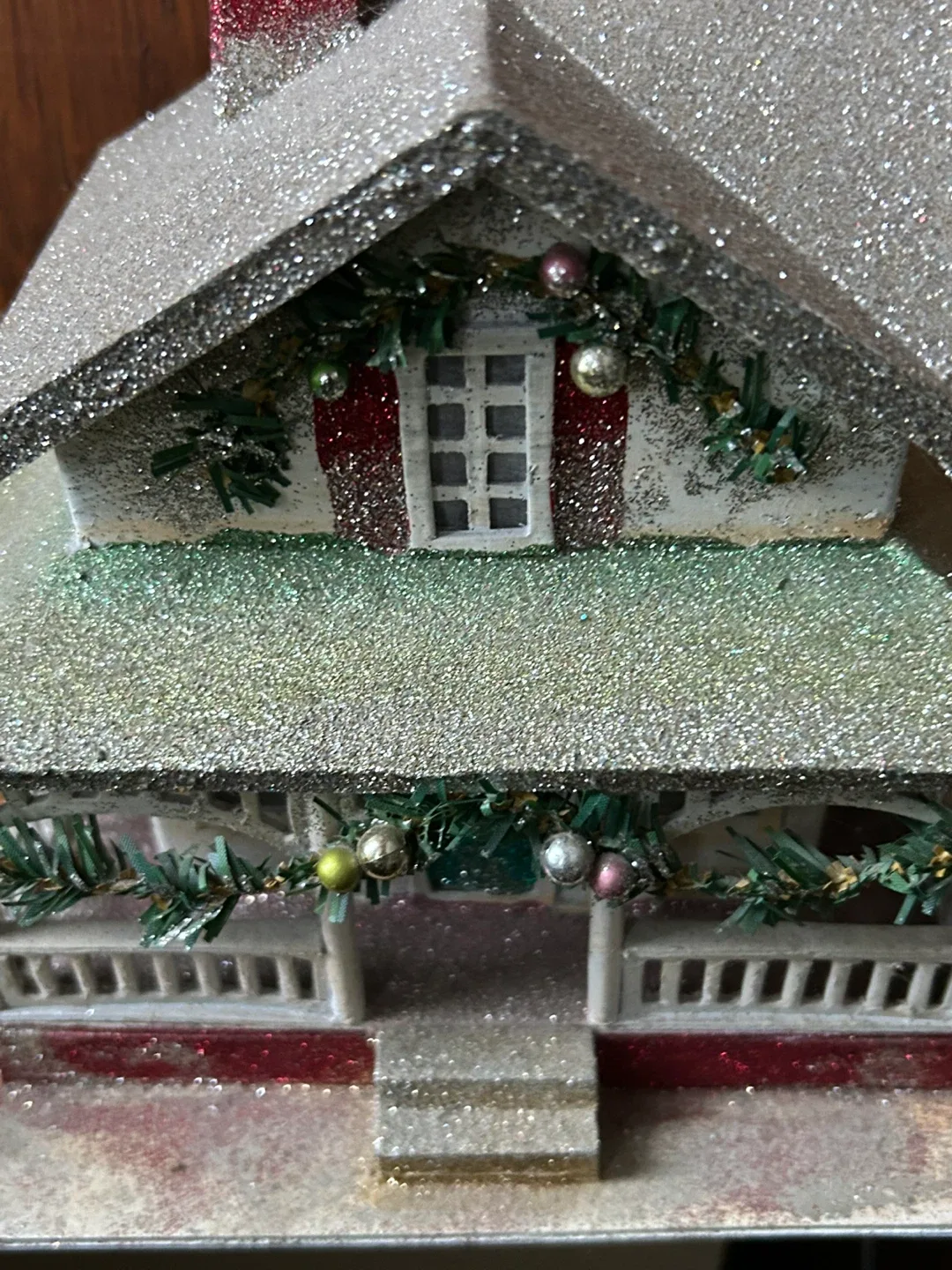 $45  Xmas putz house Christmas village katherine's collection image indicator(10)