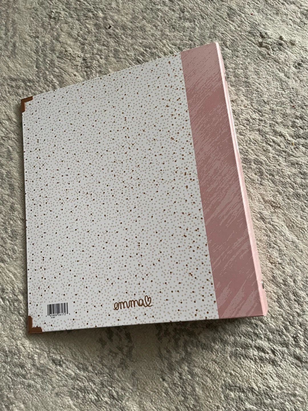 #cleanout Emma B. Hilroy 1.5" Binder - Pink & White - photo 3