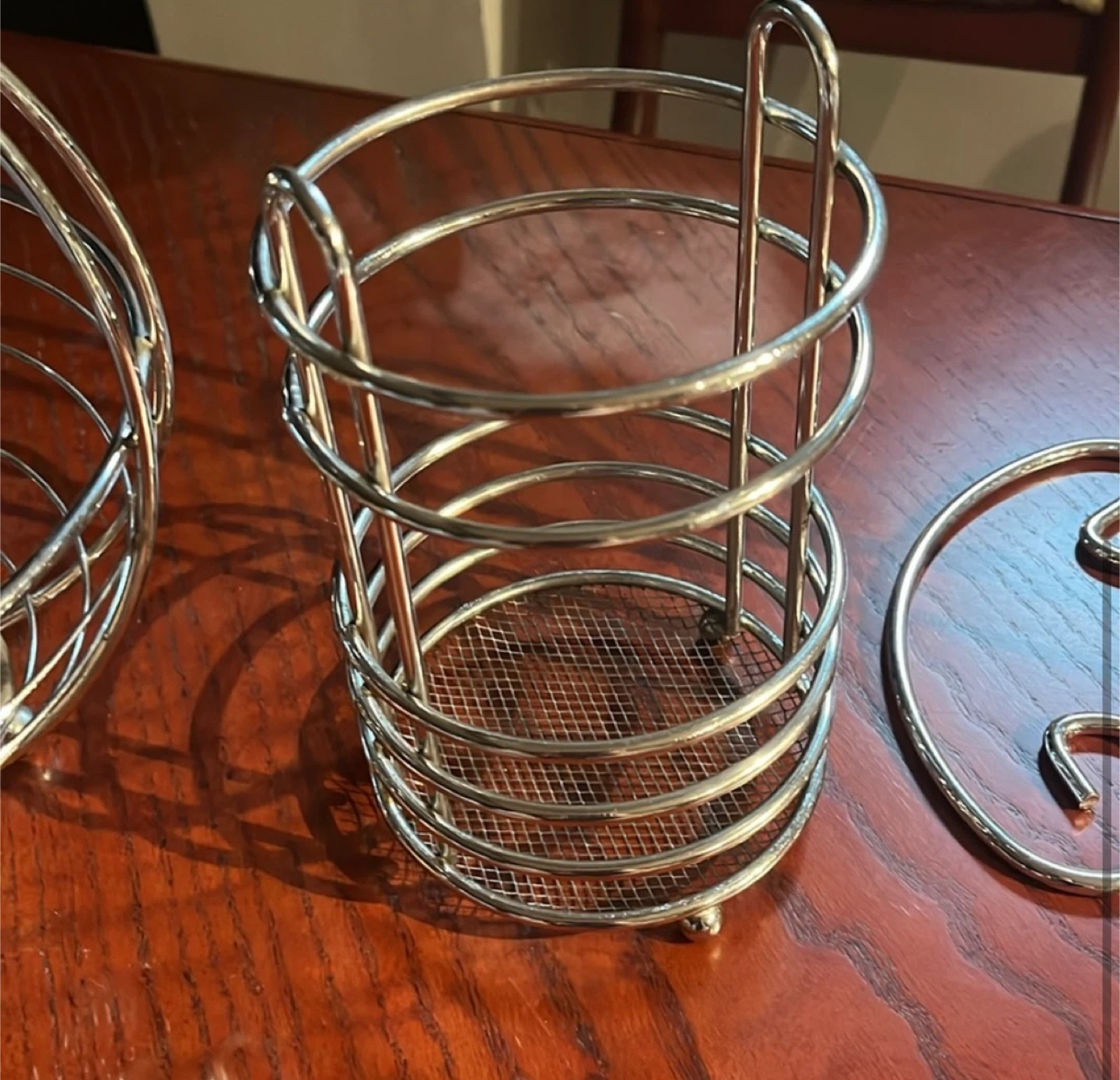 Chrome Kitchen Utensil Holders (3) - photo 3