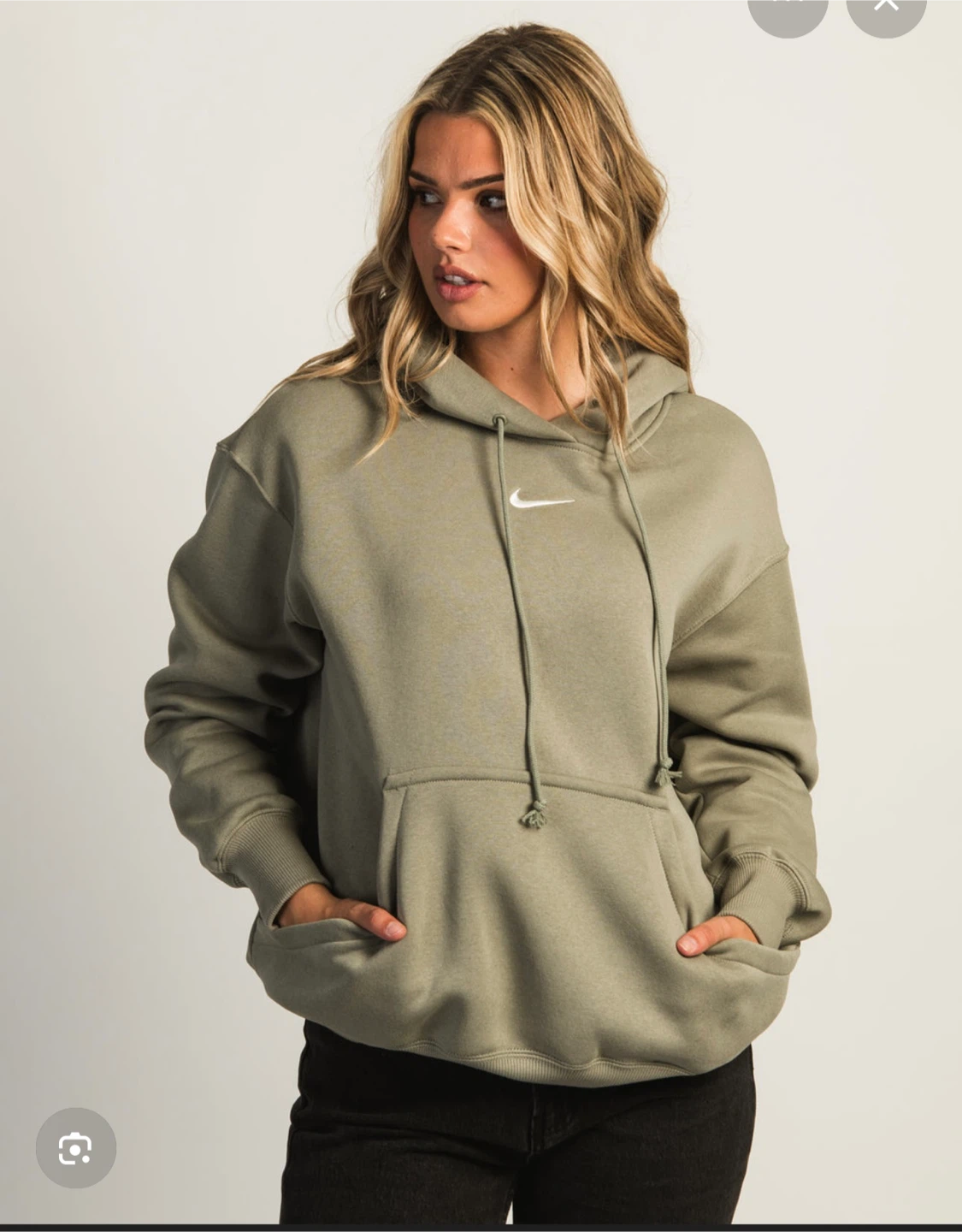 Nike Olive Green Hoodie & Sweatpants Set - photo 2