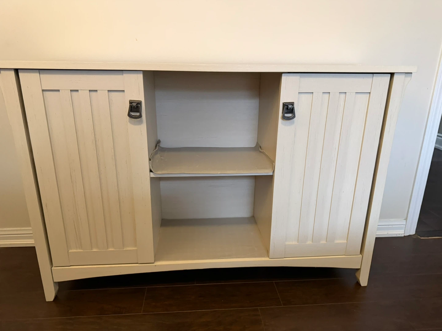 Off-White Media Console Cabinet #Cleanout
