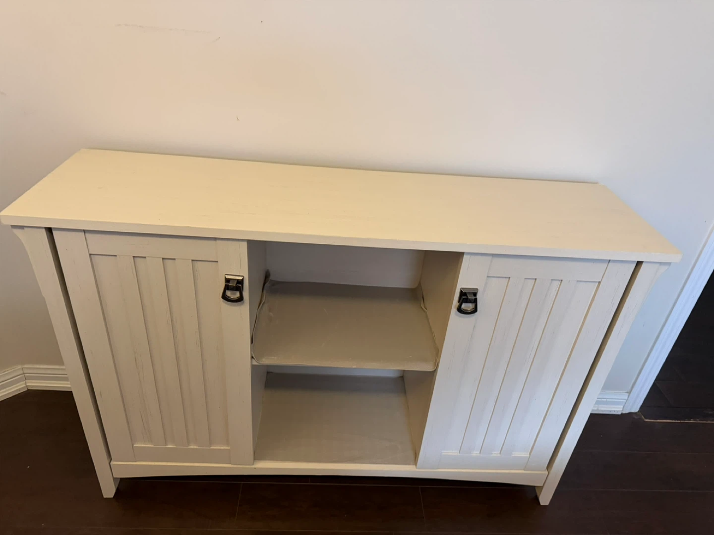 Off-White Media Console Cabinet #Cleanout - photo 4