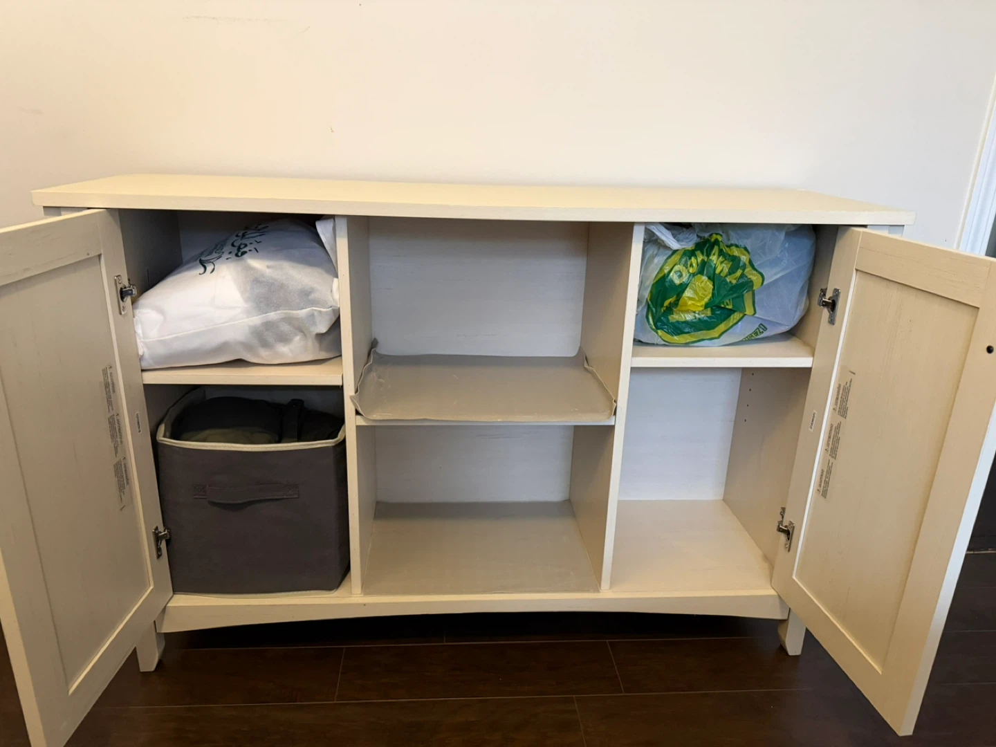 Off-White Media Console Cabinet #Cleanout - photo 2