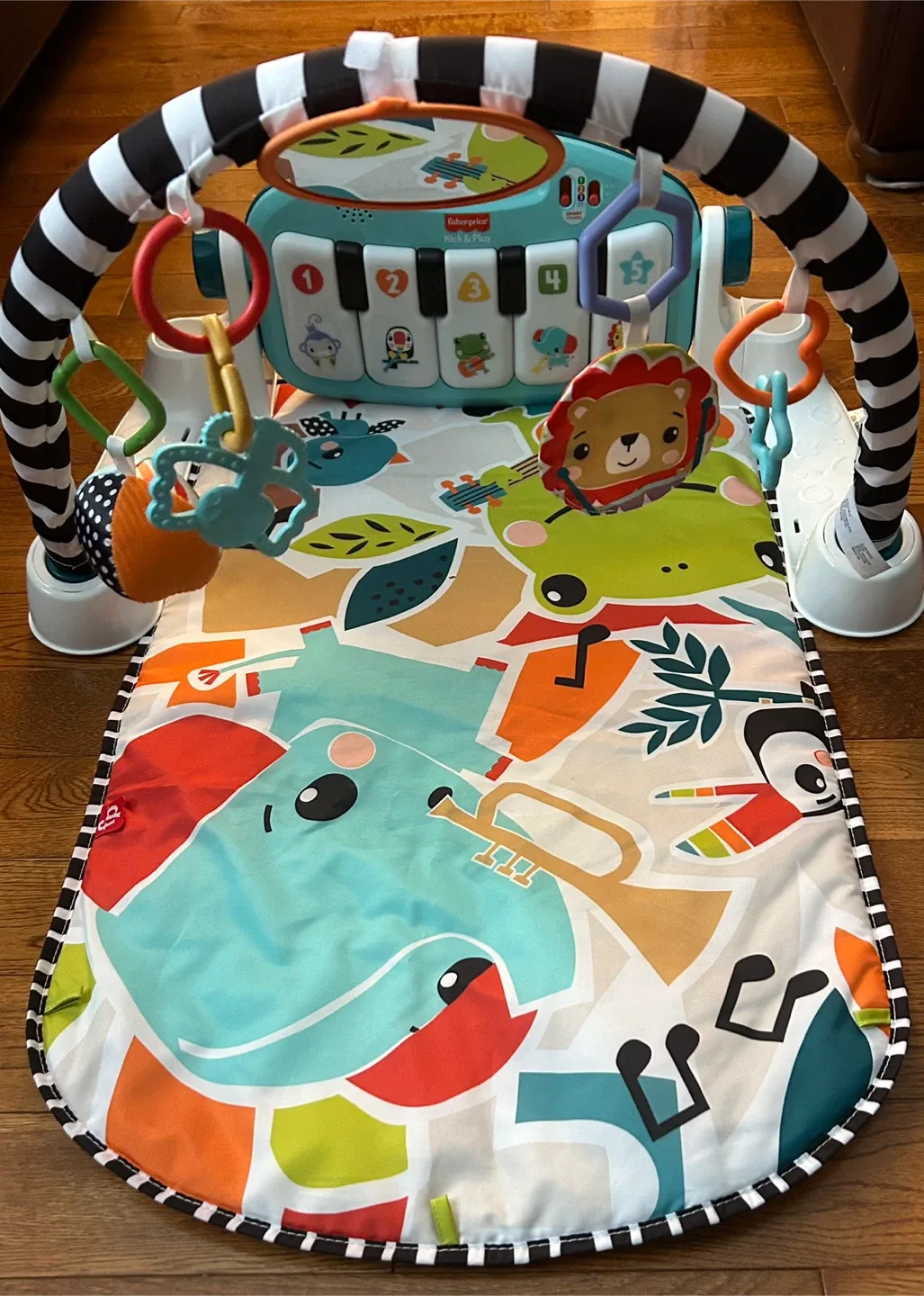 Fisher-Price Deluxe Kick & Play Piano Gym