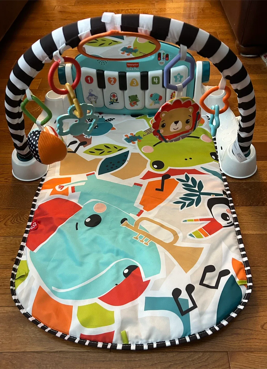 Fisher-Price Deluxe Kick & Play Piano Gym image indicator(2)