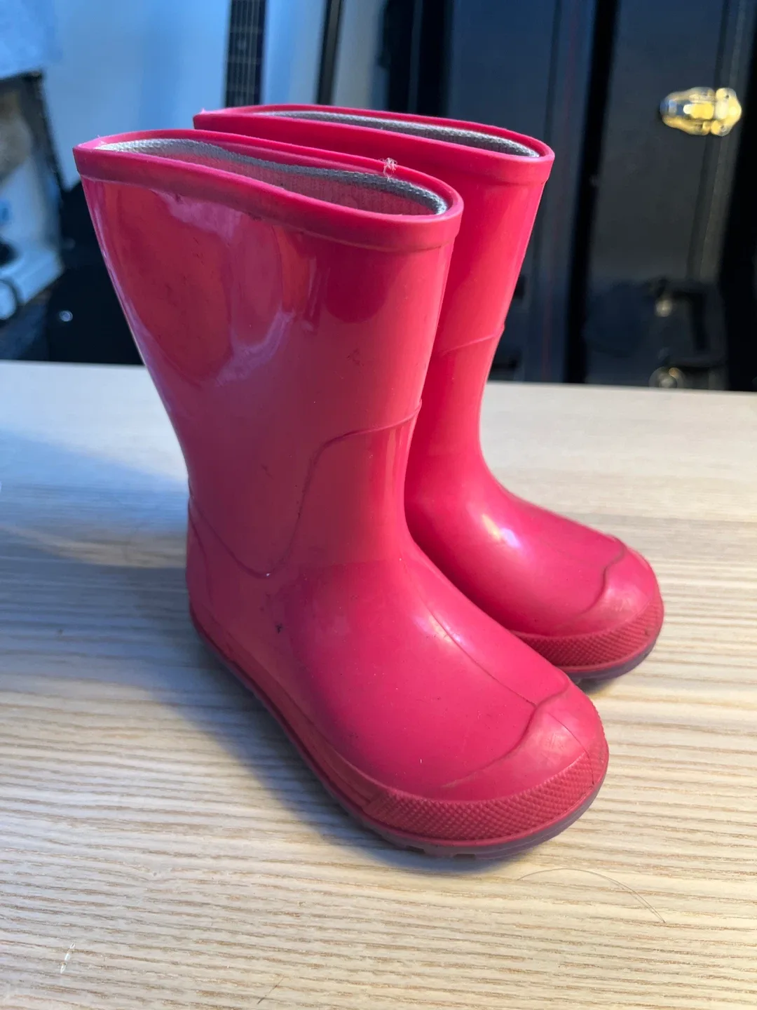 Pink Rain Boots - Size 5-6 #Cleanout