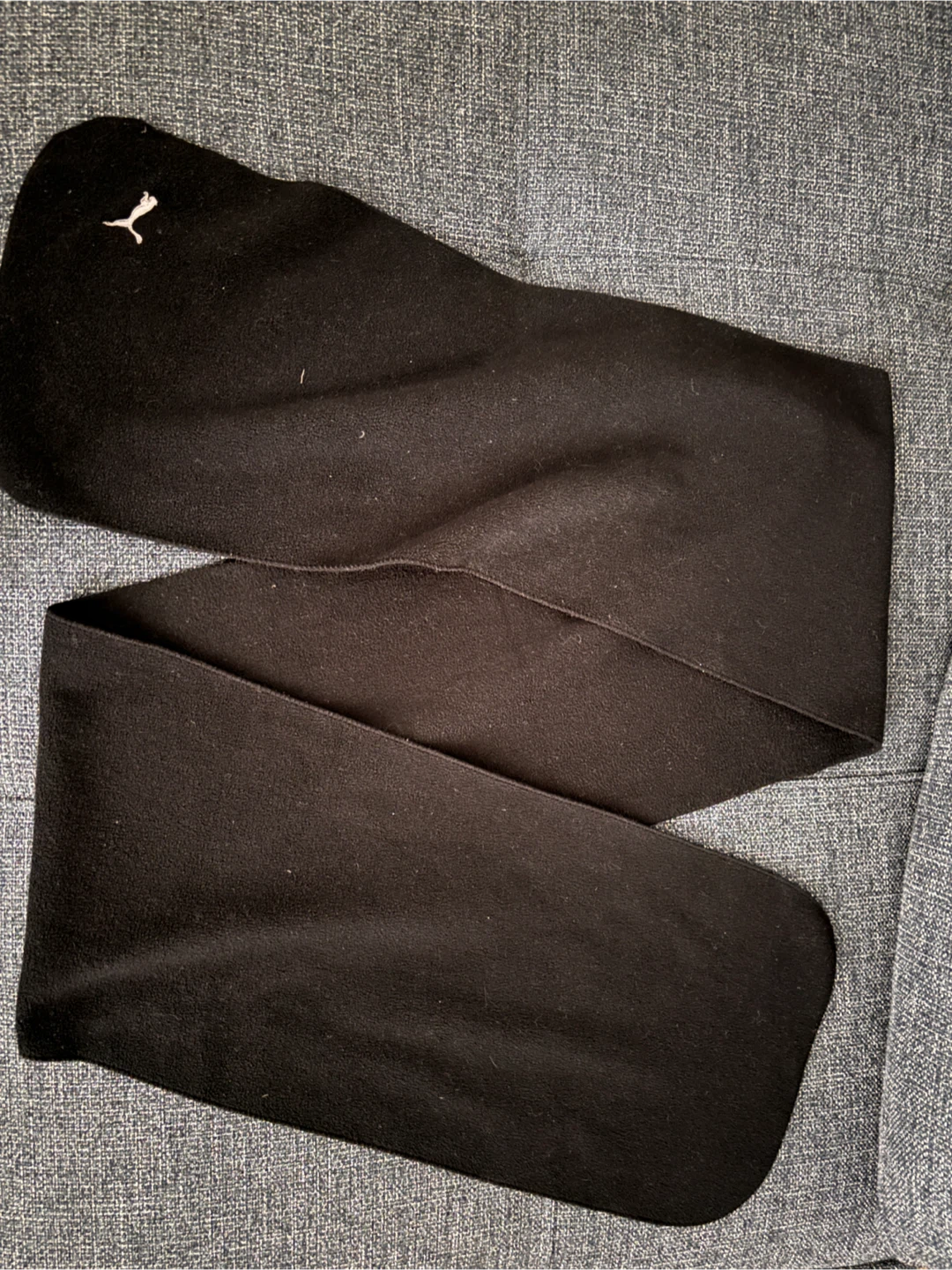Puma Black Fleece Scarf - photo 2