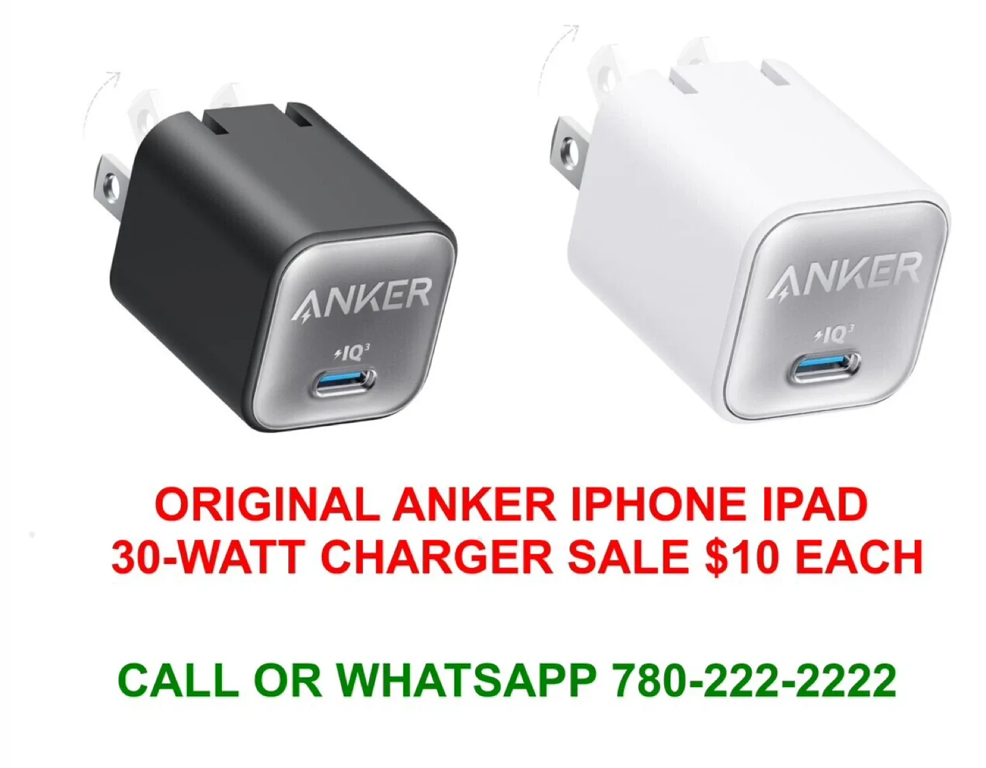 Anker 30-Watt Charger for iPhone/iPad