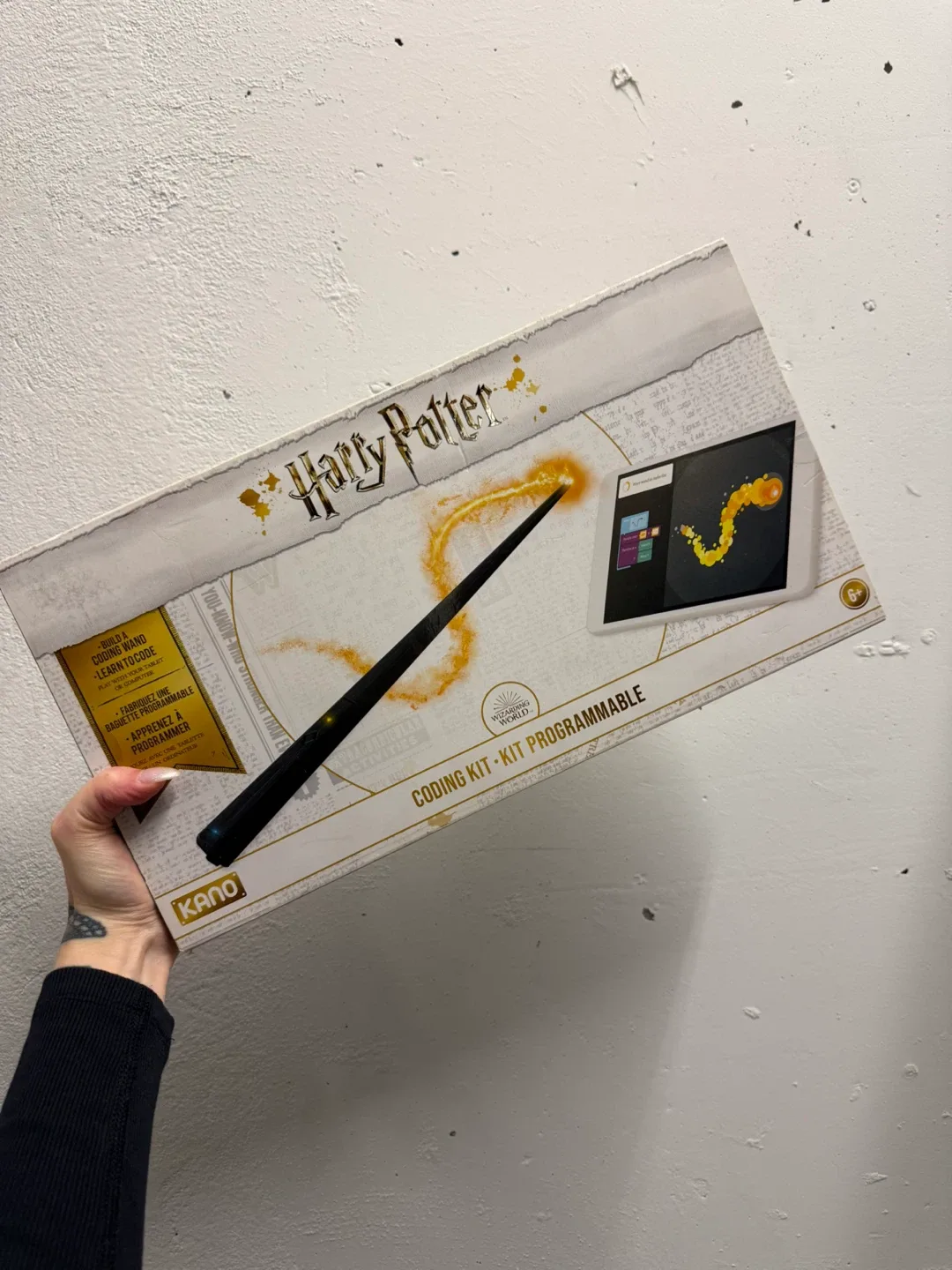 New Harry Potter wand Coding Kit - Kano