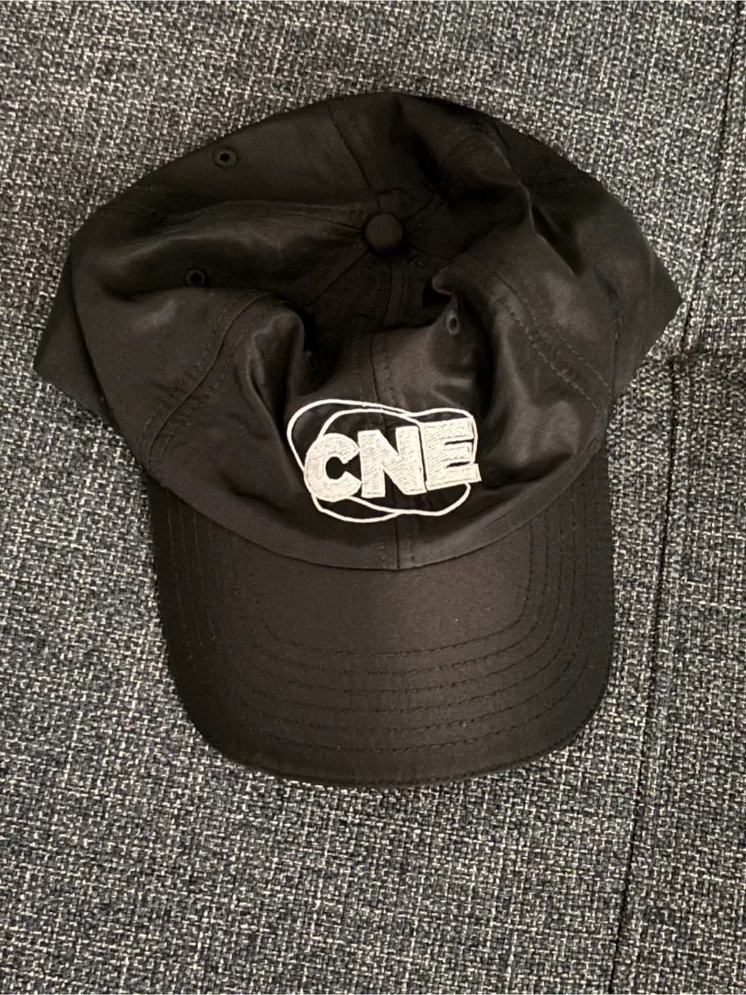 CNE Black Baseball Cap adjustable