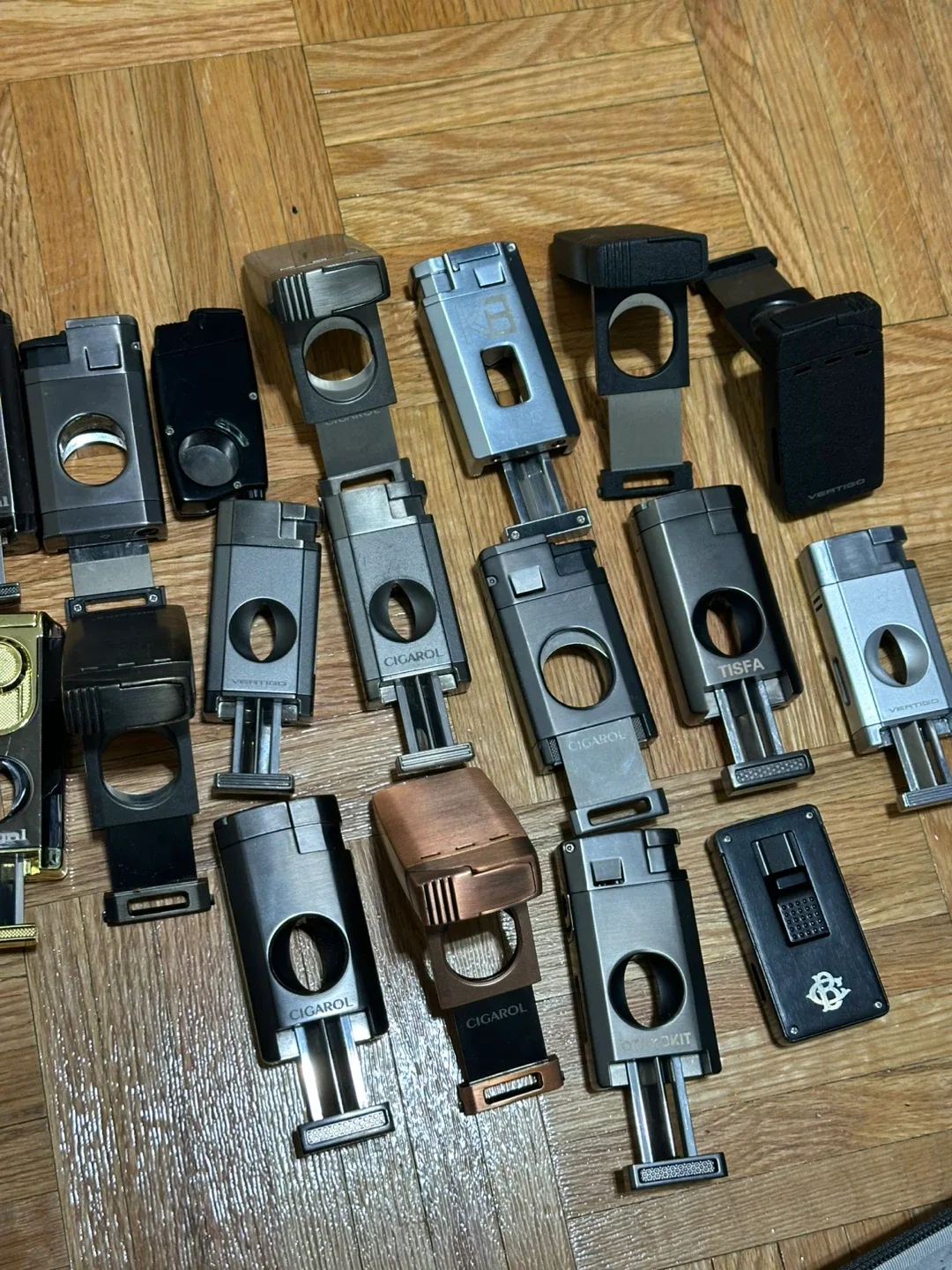 Mixed Cigar Cutters Lighters one for 25