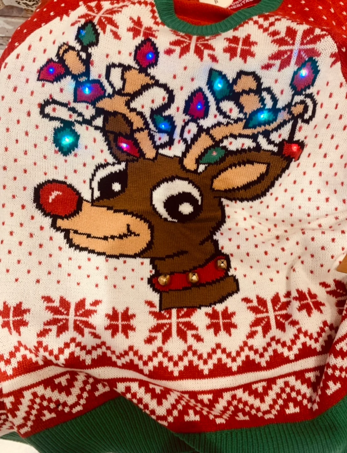 Happy Holidays Ugly Christmas Sweater - XL image indicator(3)