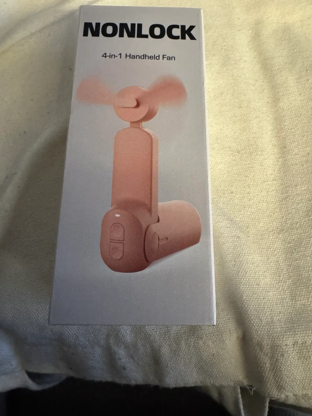 NONLOCK 4-in-1 Handheld Fan - New in Box!