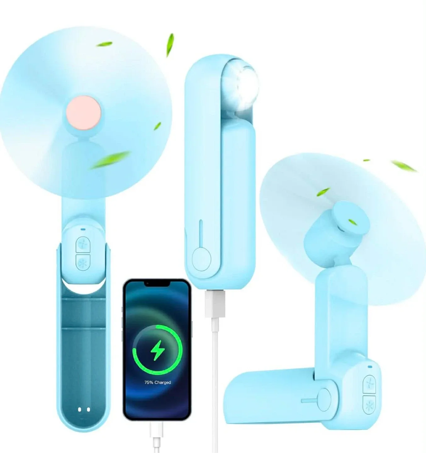 NONLOCK 4-in-1 Handheld Fan - New in Box! image indicator(7)