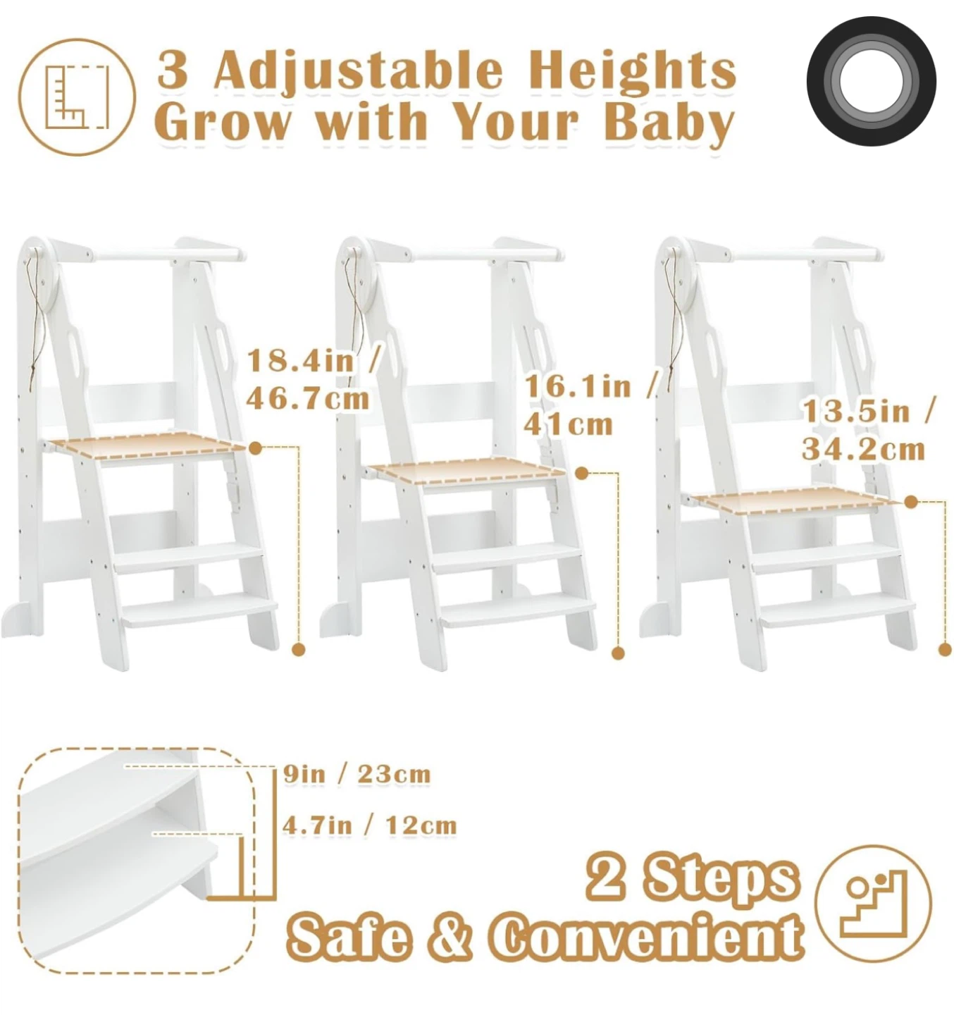 Foldable Kitchen Stool for Toddler - photo 5