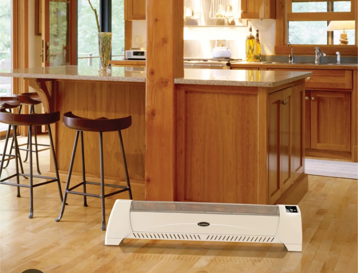 The heater is in excellent condition.