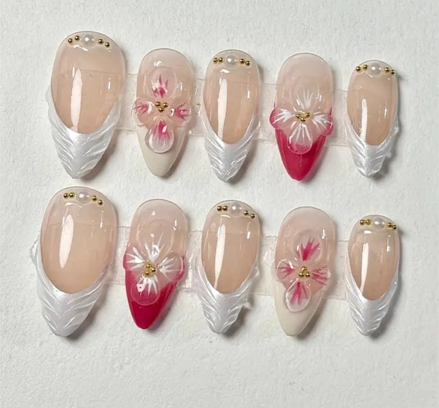 Handmade press on nails for $22