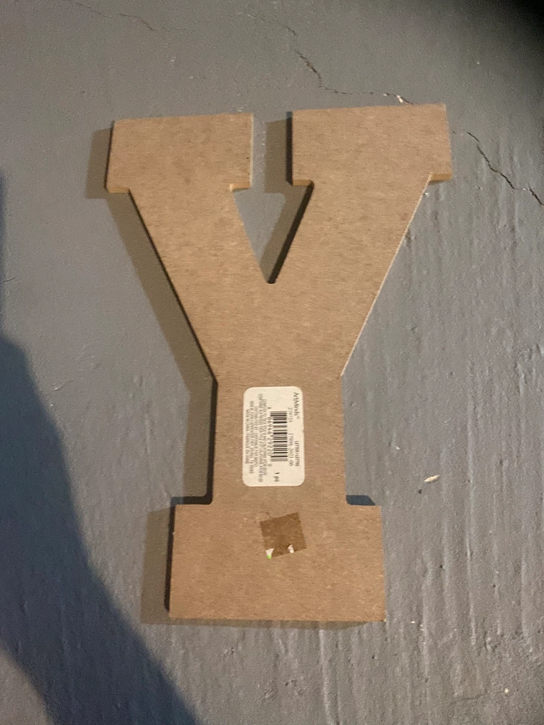 Wooden Letter Y - photo 2
