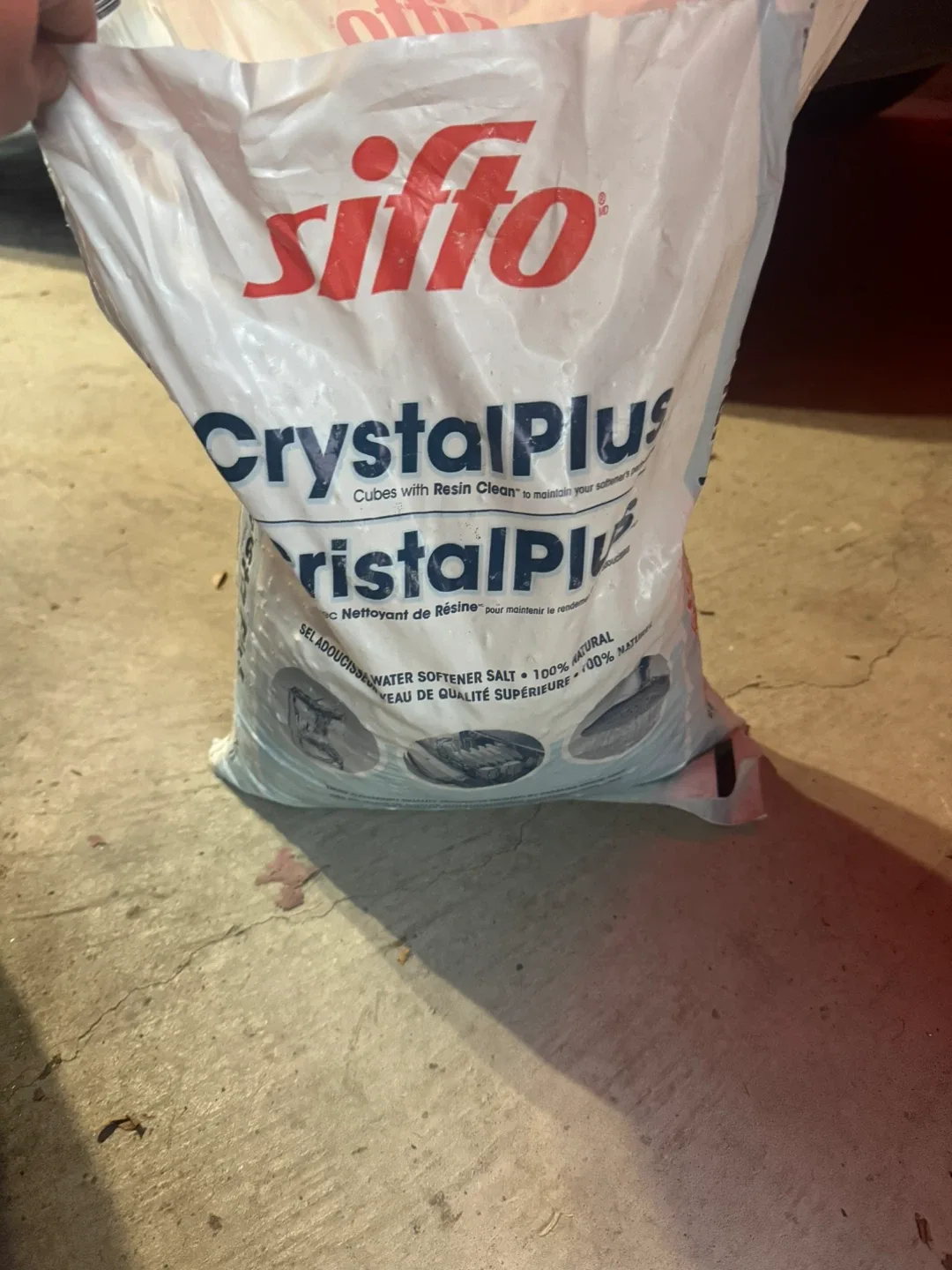 Sifto Crystal Plus Water Softener Salt