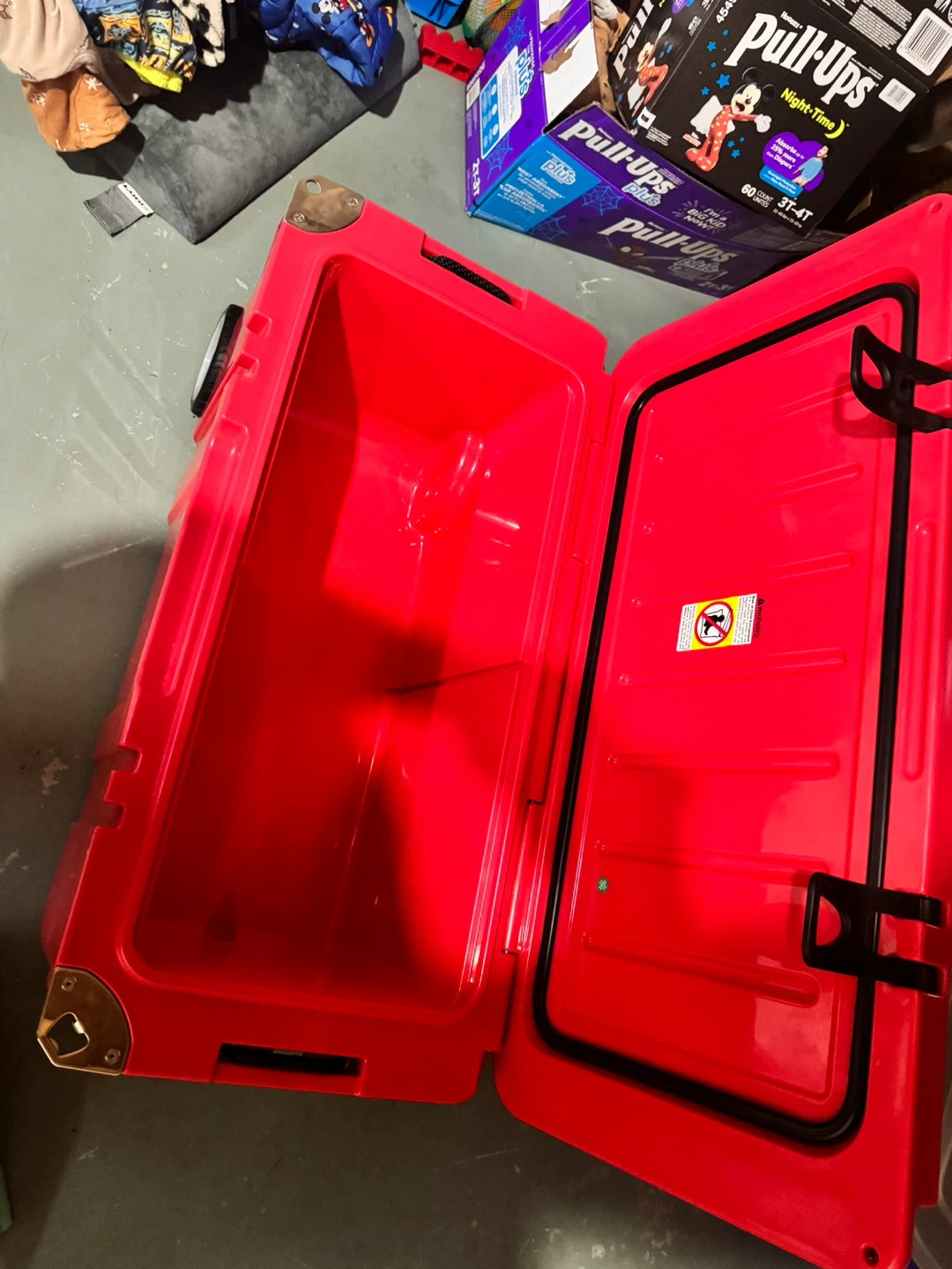 Full Send Red 75L Cooler with Wheels - photo 3