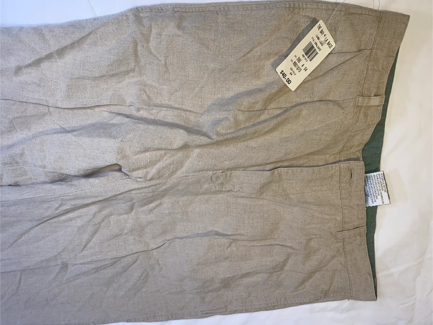 Northern Spirit Linen Blend Pants - Size 34 image indicator(3)