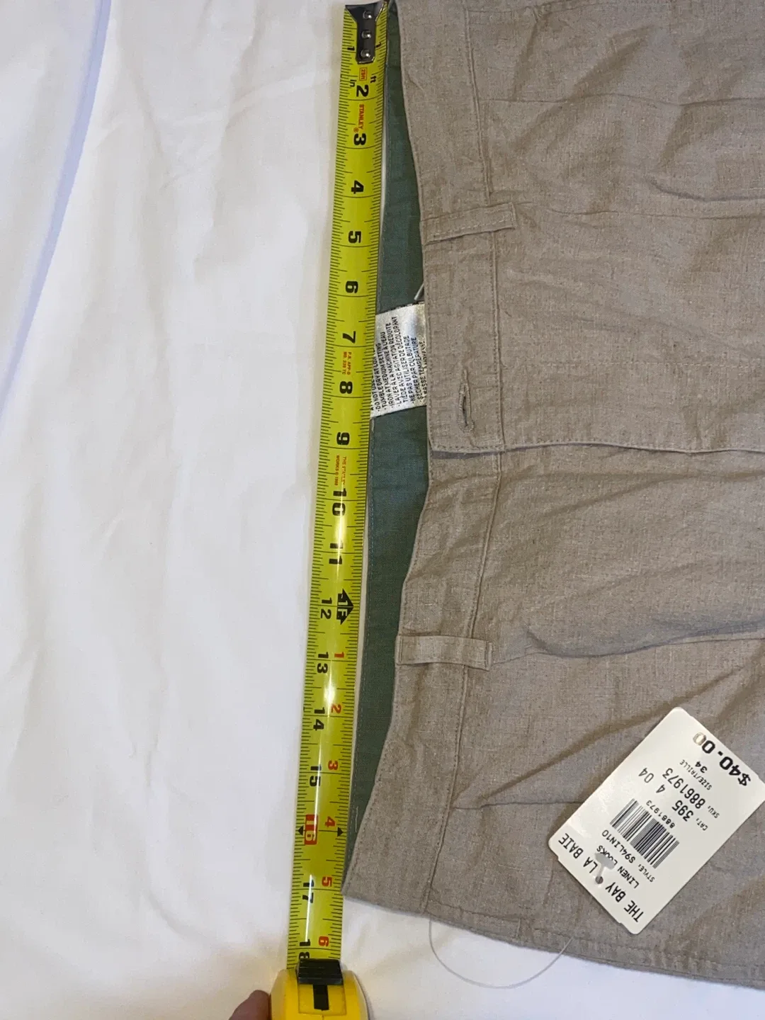 Northern Spirit Linen Blend Pants - Size 34 image indicator(7)