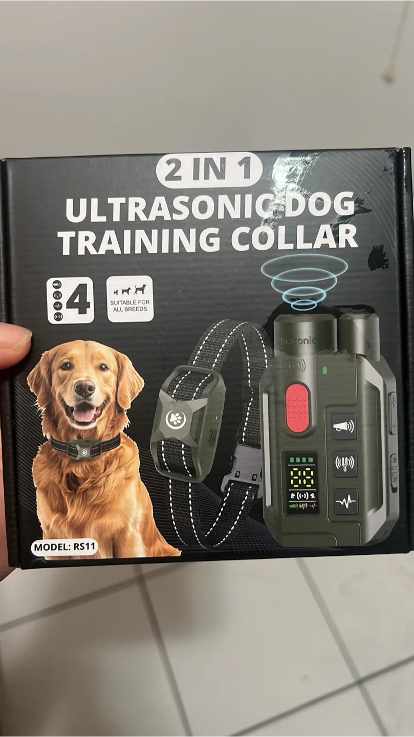 Ultrasonic Dog Training Collar - NEW!
