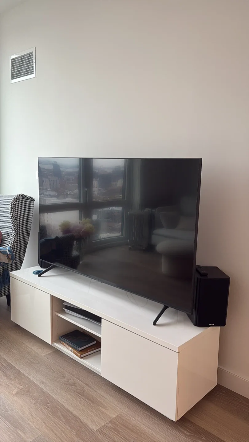 Samsung Crystal UHD TV 65” with Original Box