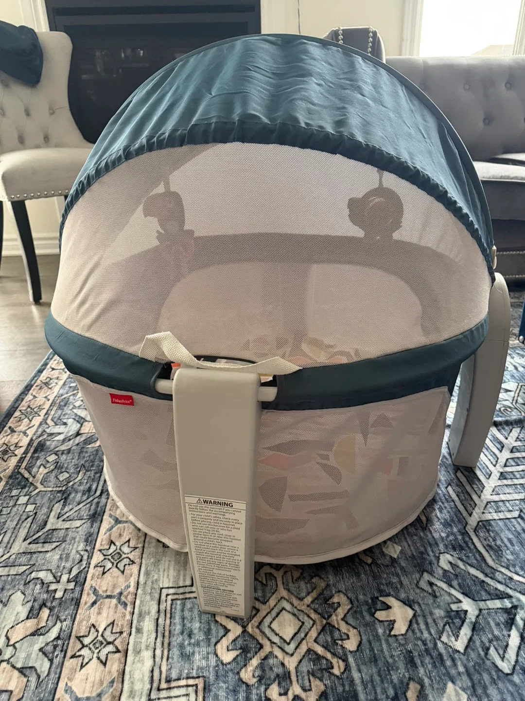 Fisher-Price On-The-Go Dome - Portable Bassinet image indicator(2)