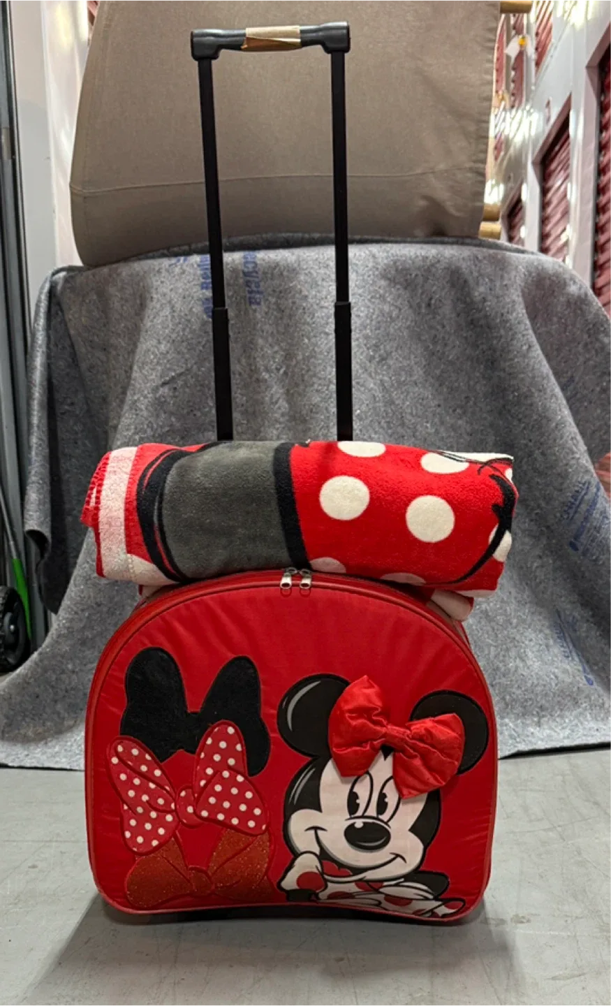 Mini Mouse Travel Carry-on Luggage #cleanout