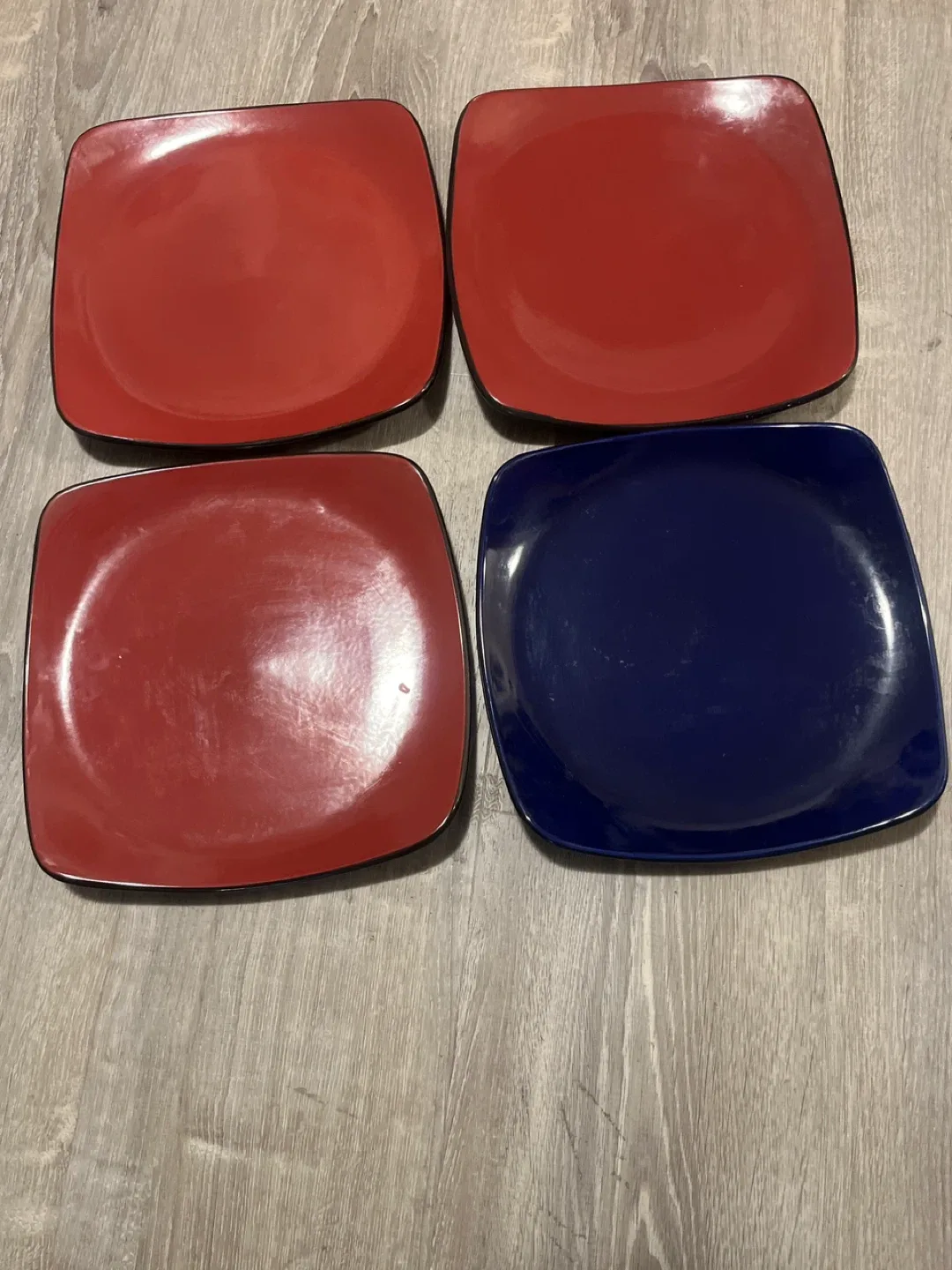 Corelle Hearthstone Square Dinner Plates