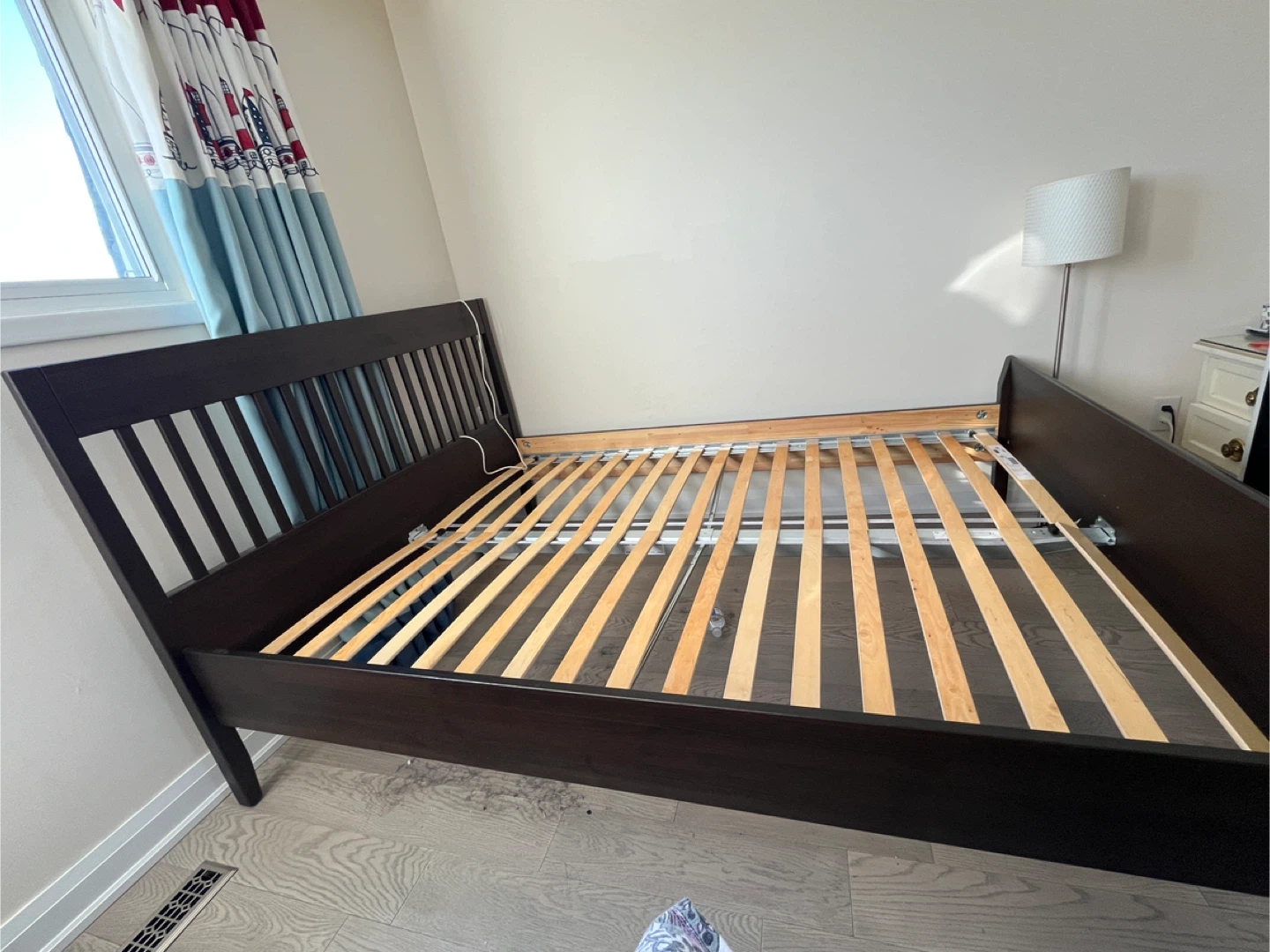 IKEA Idanas Dark Brown Queen Bed Frame - photo 2