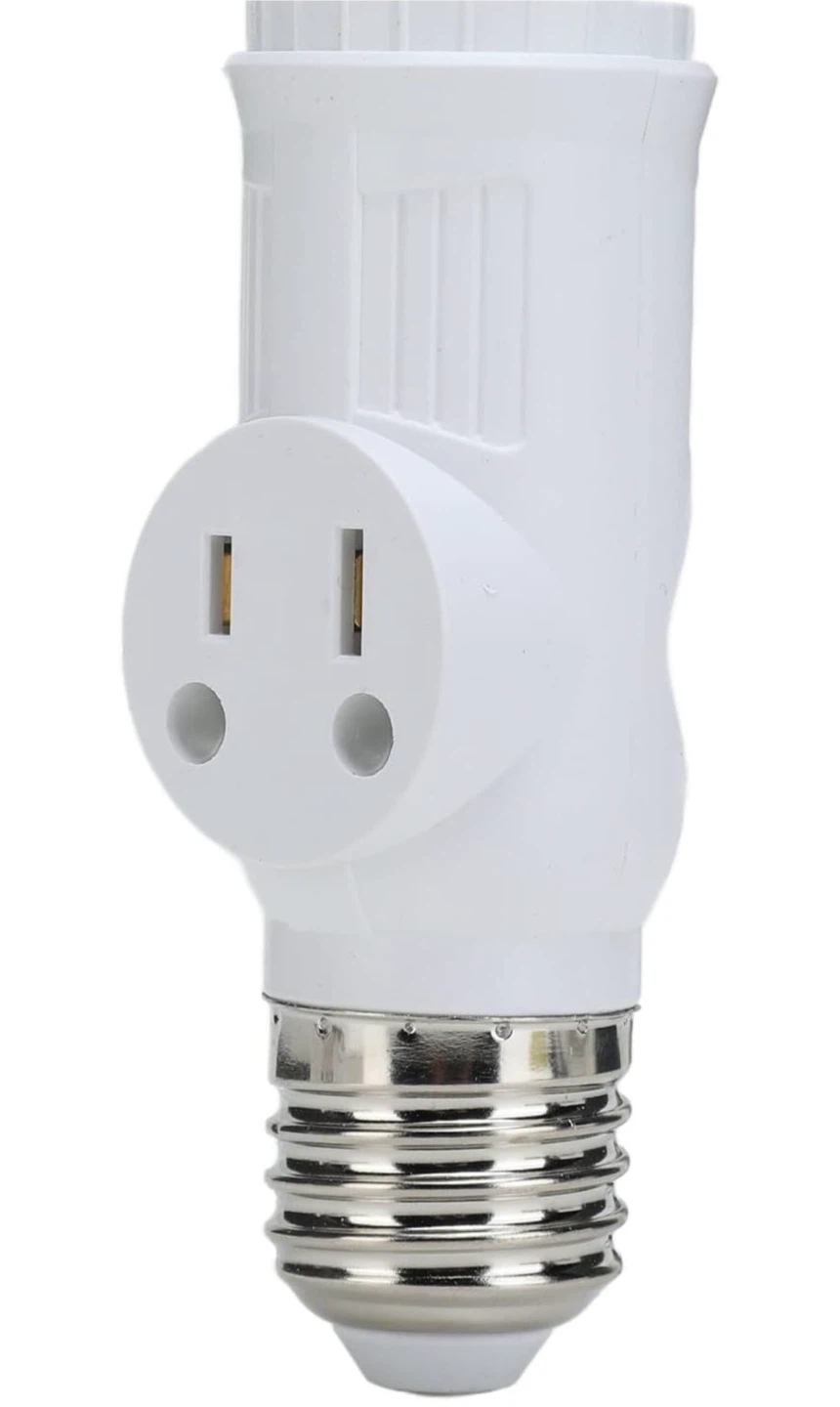 New 1 PCs Light Socket Adapter - photo 2