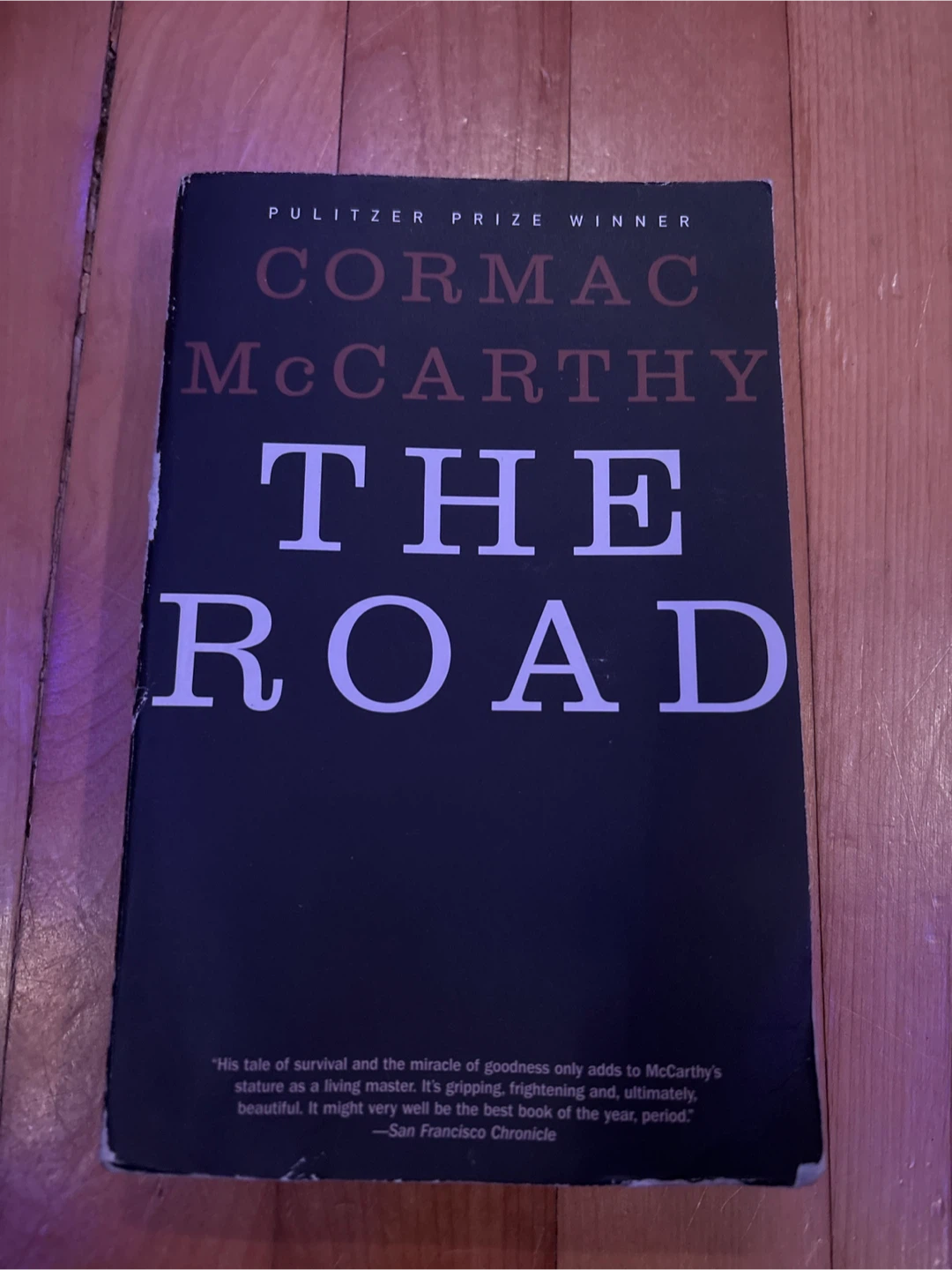 "The Road" by Cormac McCarthy Barely anotated