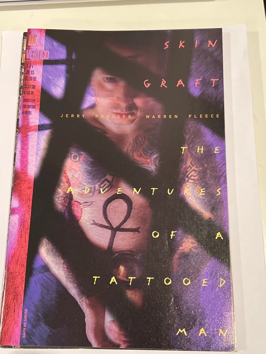 DC Vertigo Comics: Mercy, Enigma, Skin Graft, Sandman