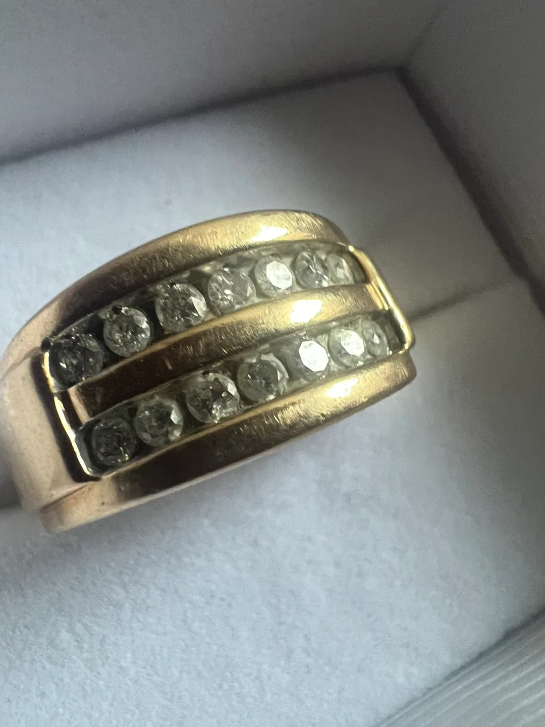 10K Gold Diamond Ring