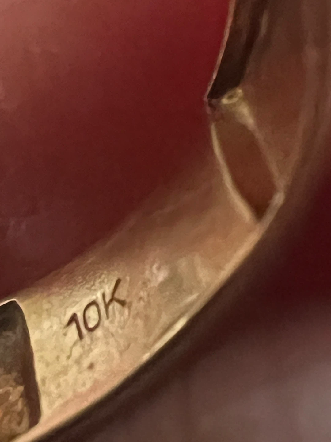 10K Gold Diamond Ring - photo 4