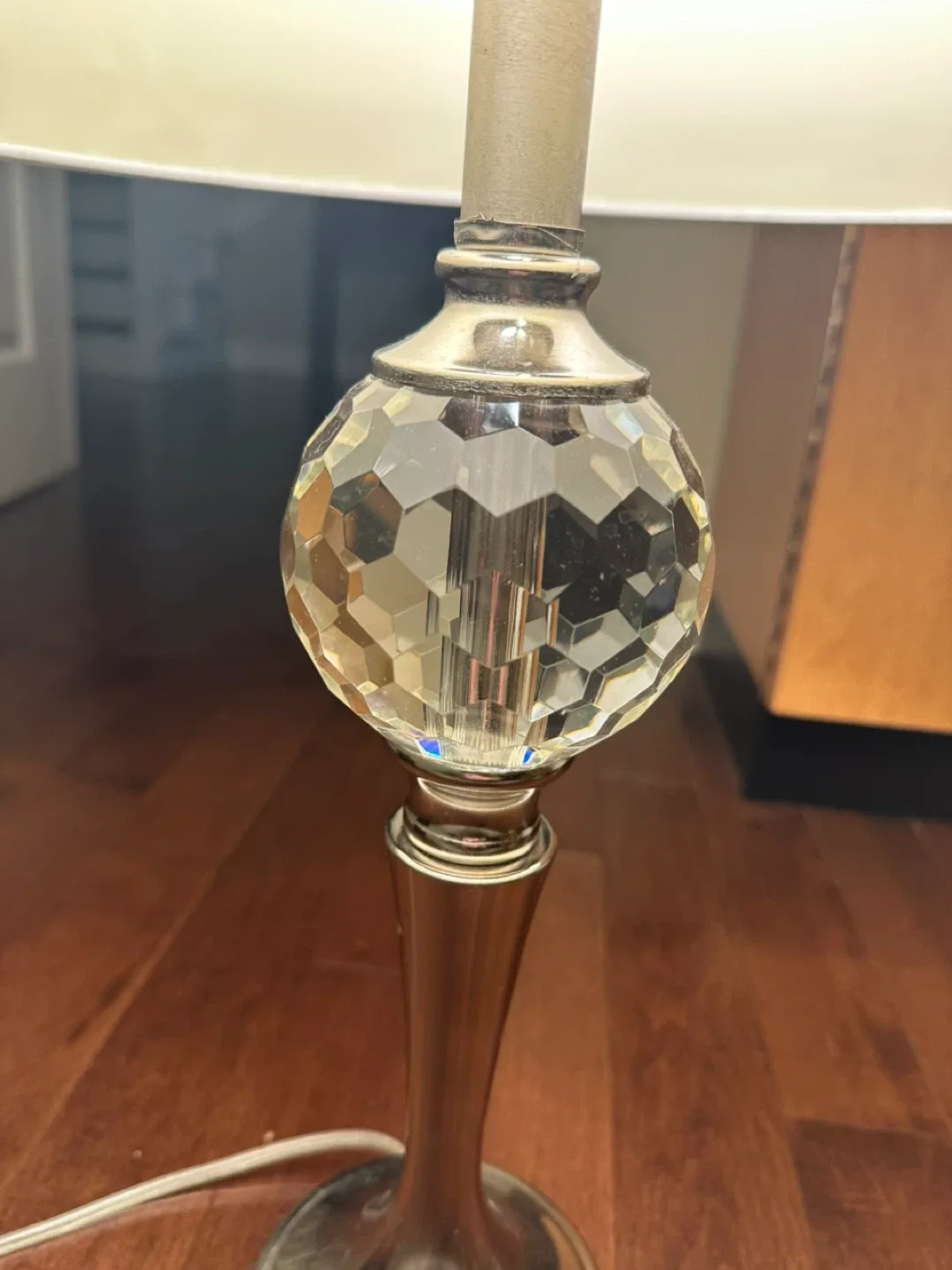 Crystal Ball Table Lamp