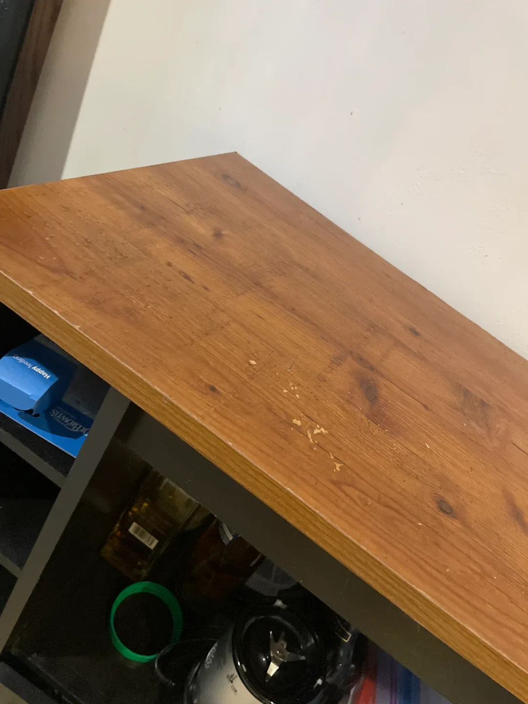 Black Bar Cabinet with Wine Rack image indicator(6)