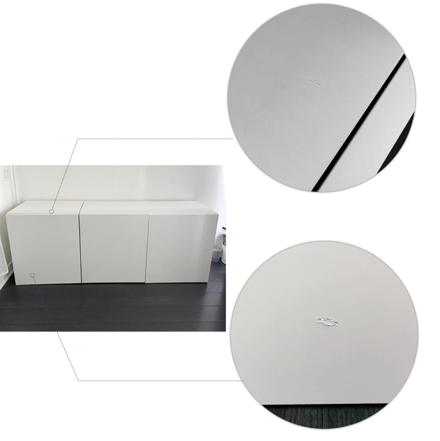 IKEA BESTÅ Storage combination -3units image indicator(4)