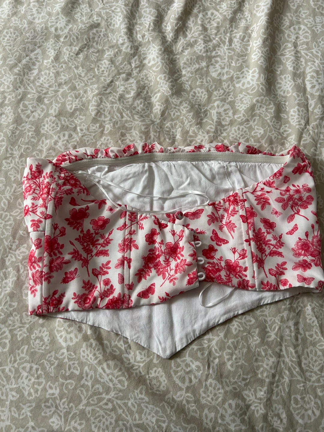 Princess Polly Floral Corset Top - Size 6 - photo 5