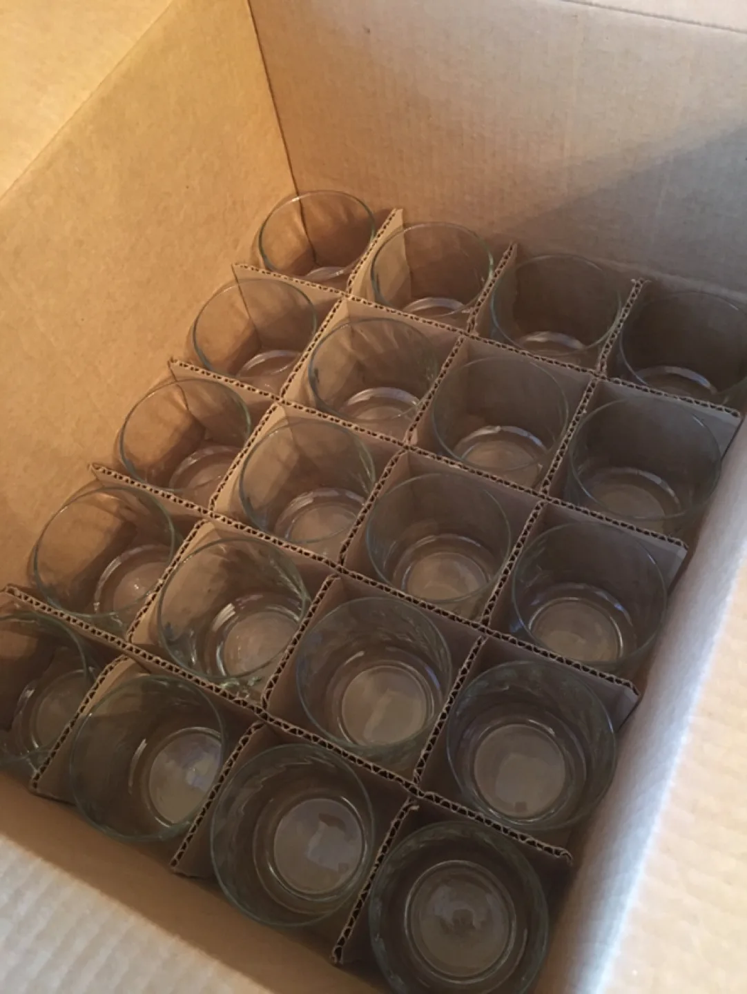 Set of 37 Drinking Glasses - $1 per glass image indicator(3)