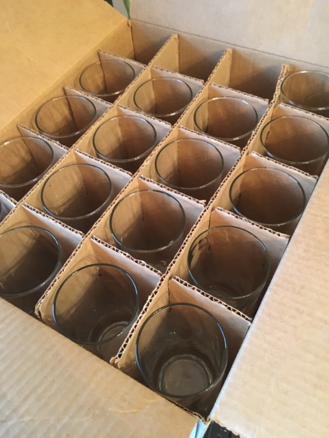 Set of 37 Drinking Glasses - $1 per glass