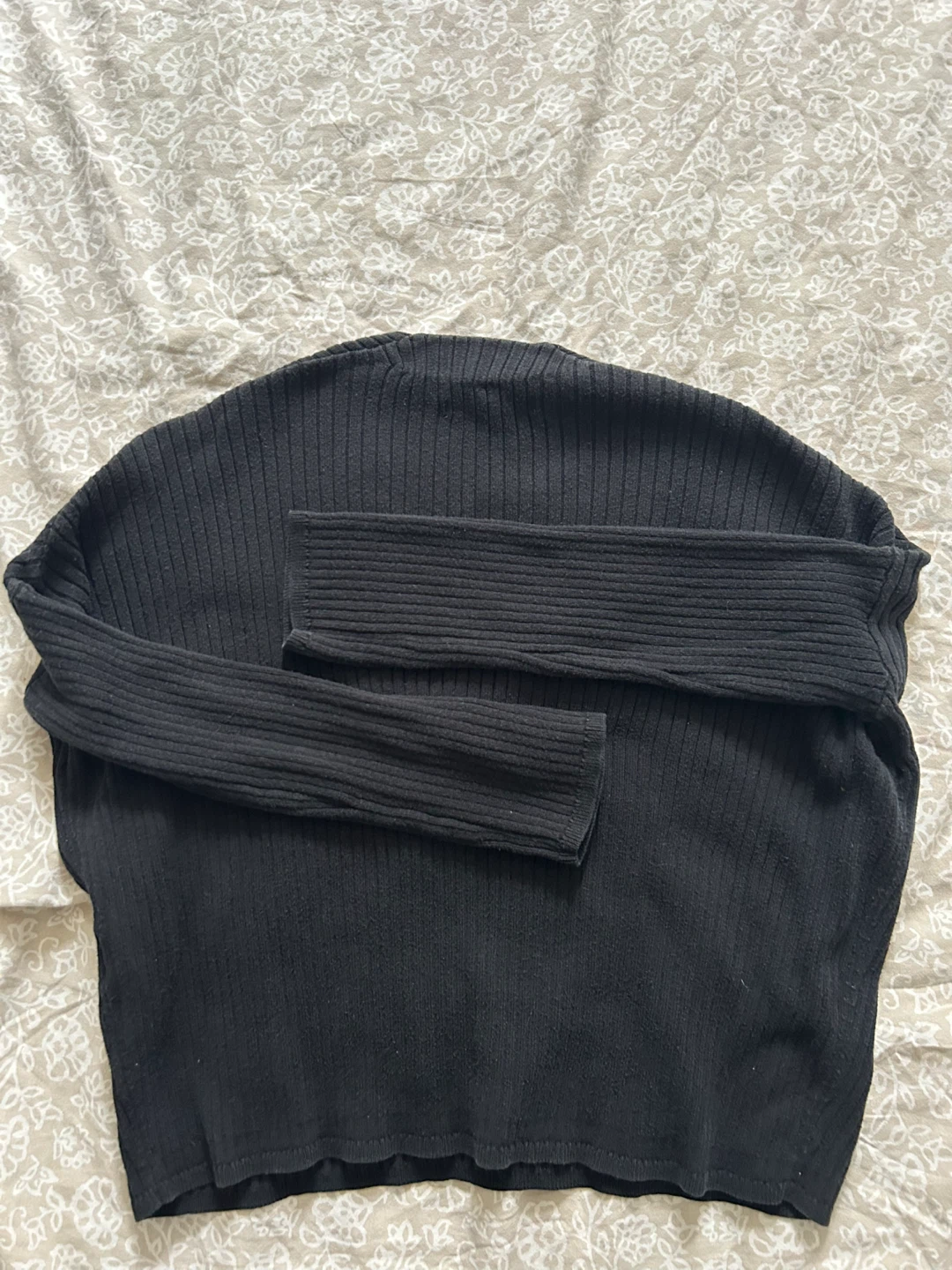 Oak + Fort Black Knit Sweater - photo 3
