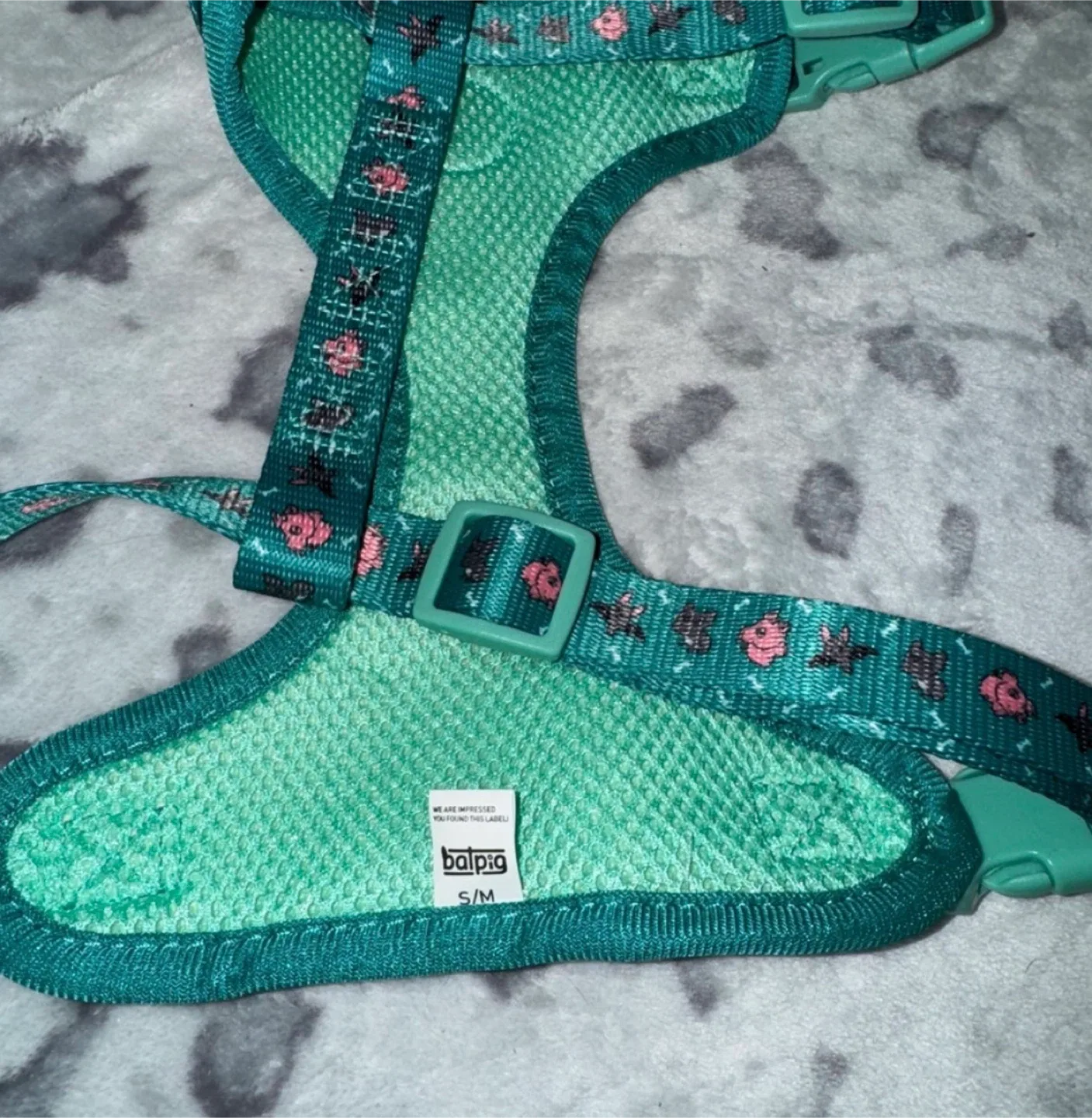 batpig Dog Hoodie, Harness, Collar Set - S/M image indicator(5)