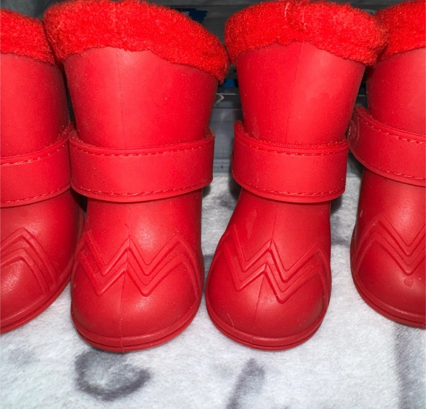Wellies Fleece-Lined Dog Boots - Size XL - photo 2