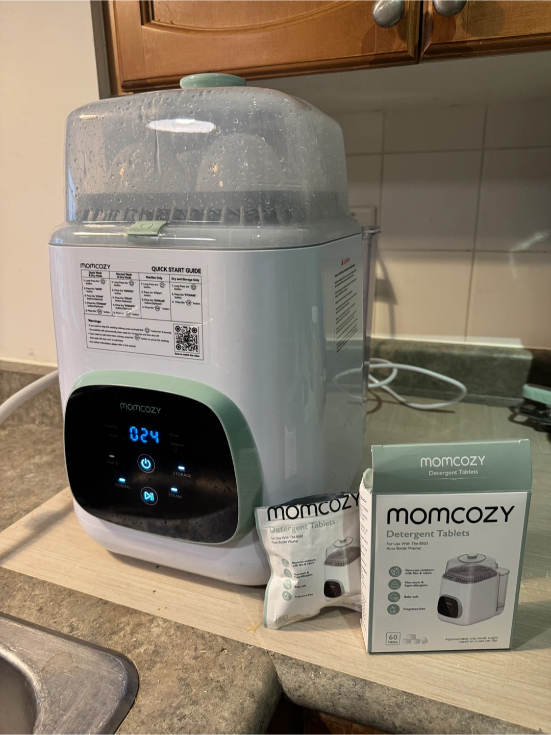 Momcozy KleanPal Pro Baby Bottle Washer Sterilizer & Dryer Combo - photo 2