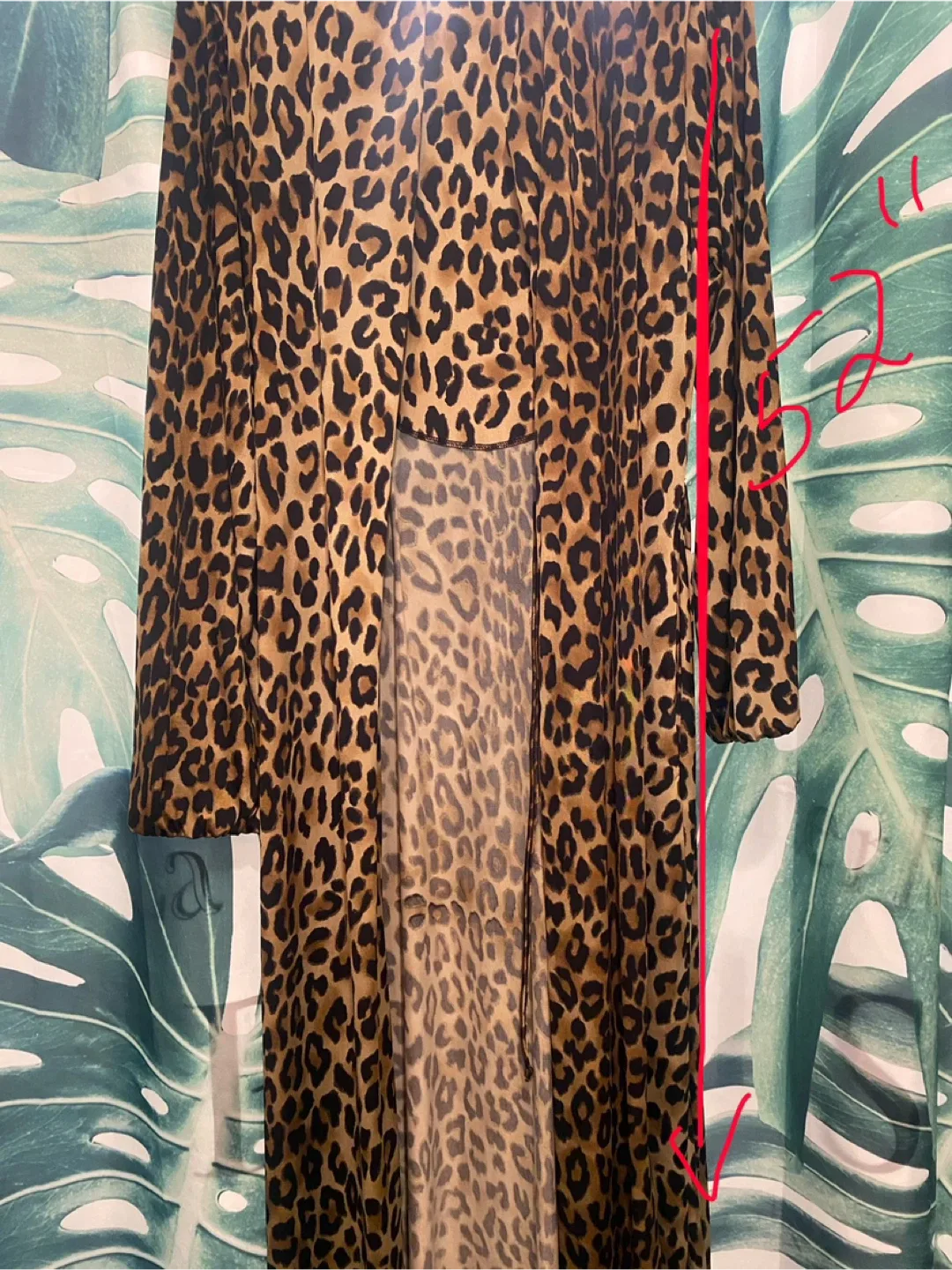 Jones New York Leopard Print Duster Dress!!! image indicator(5)