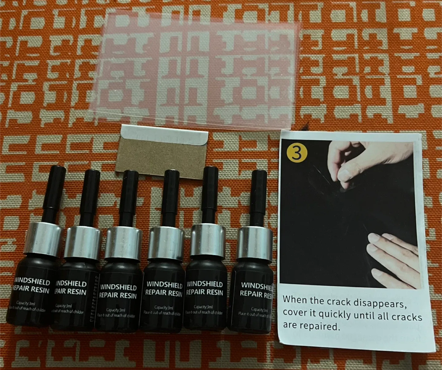 Windshield Repair Resin Kit