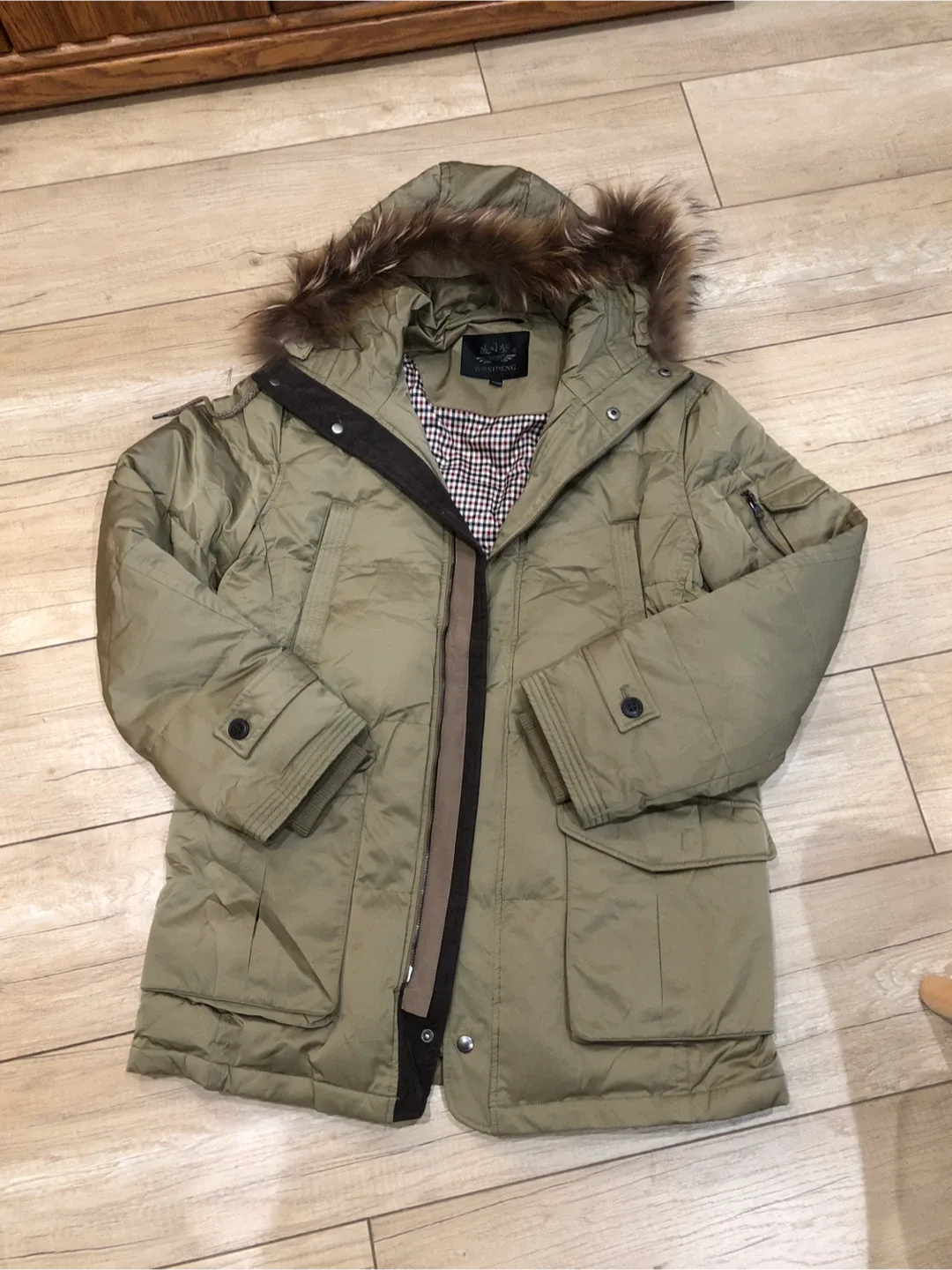 Boston Sideing Down Puffer Coat - Size Unknown